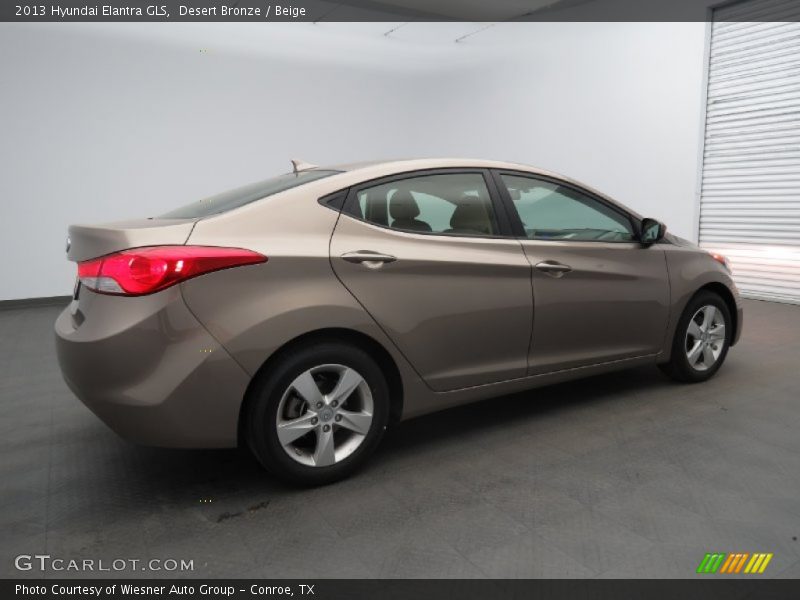 Desert Bronze / Beige 2013 Hyundai Elantra GLS