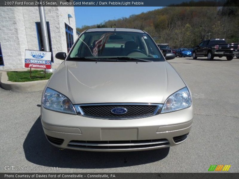 Pueblo Gold Metallic / Dark Pebble/Light Pebble 2007 Ford Focus ZX4 S Sedan