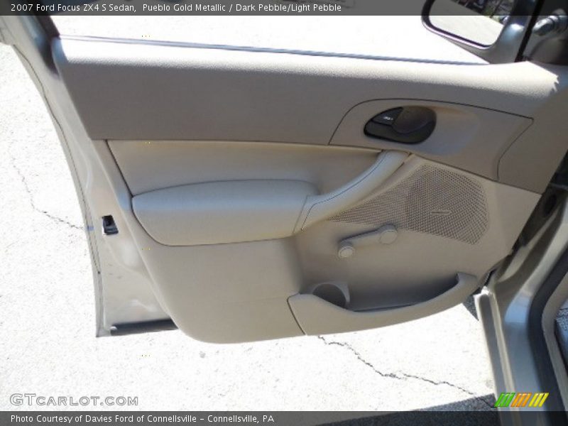 Pueblo Gold Metallic / Dark Pebble/Light Pebble 2007 Ford Focus ZX4 S Sedan