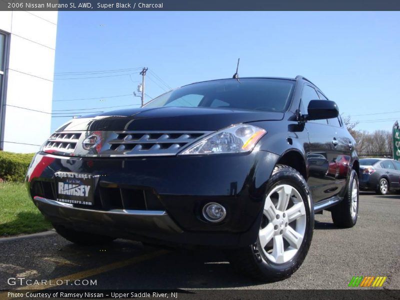 Super Black / Charcoal 2006 Nissan Murano SL AWD