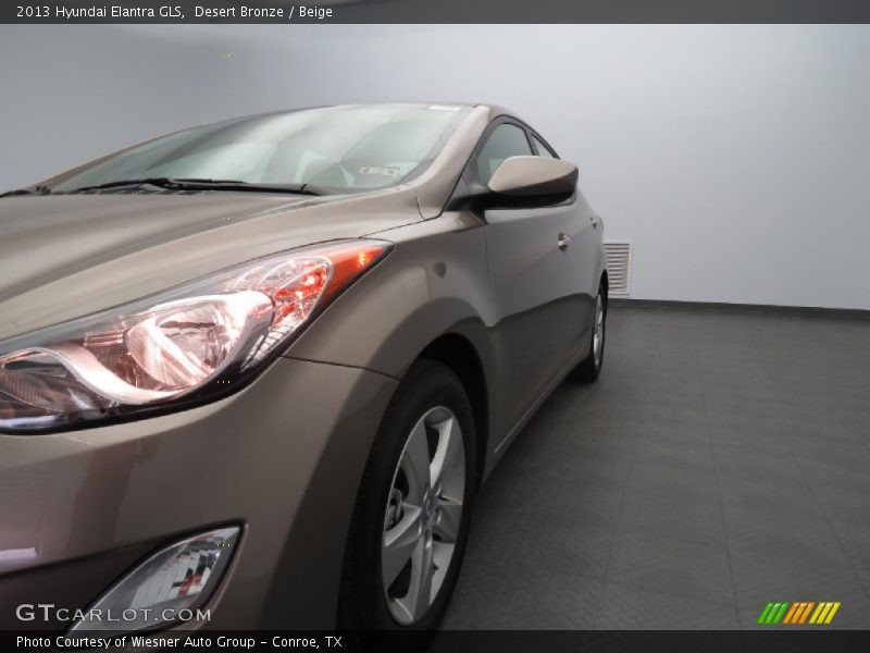 Desert Bronze / Beige 2013 Hyundai Elantra GLS