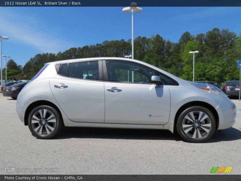  2013 LEAF SL Brilliant Silver