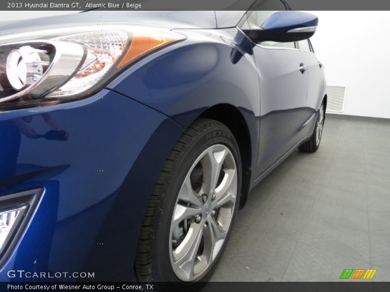 Atlantic Blue / Beige 2013 Hyundai Elantra GT