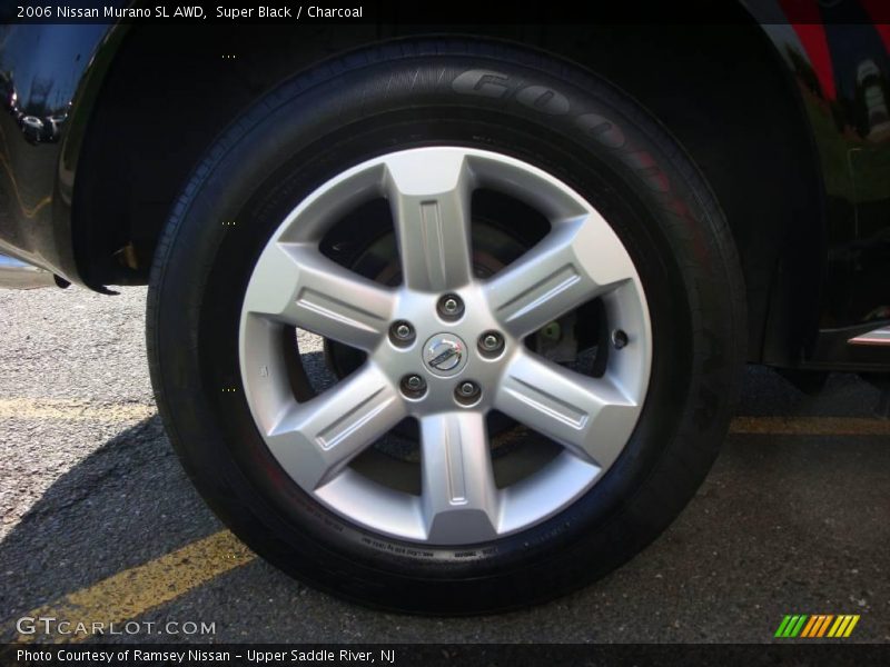 Super Black / Charcoal 2006 Nissan Murano SL AWD