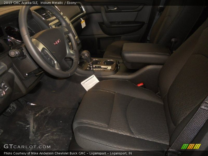 Iridium Metallic / Ebony 2013 GMC Acadia SLE