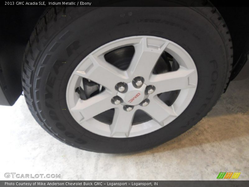 Iridium Metallic / Ebony 2013 GMC Acadia SLE