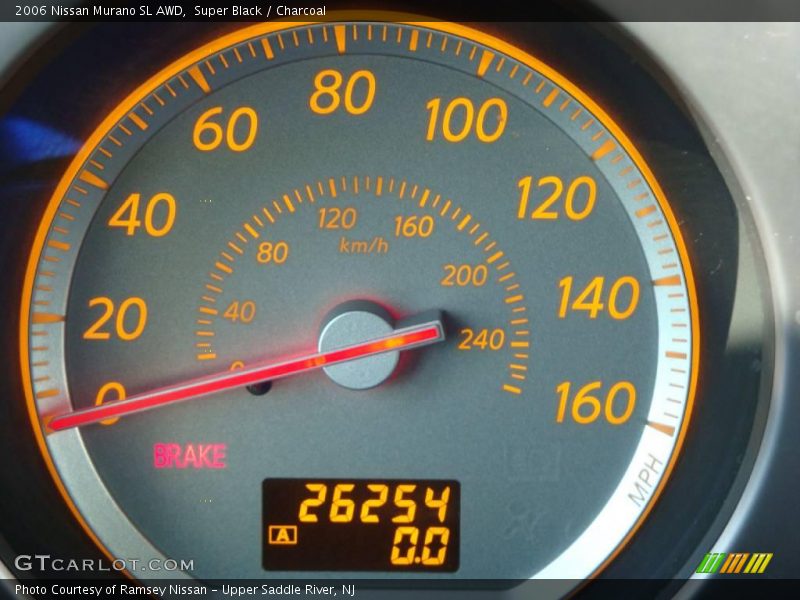 Super Black / Charcoal 2006 Nissan Murano SL AWD