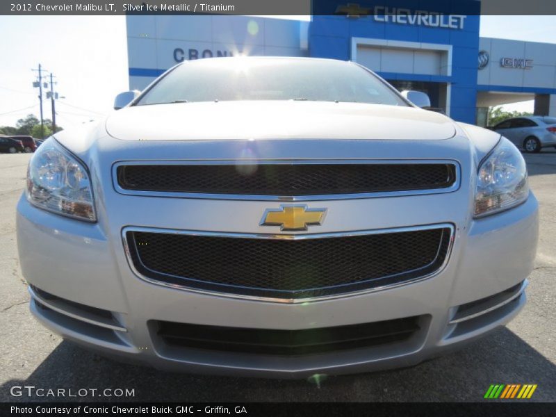 Silver Ice Metallic / Titanium 2012 Chevrolet Malibu LT