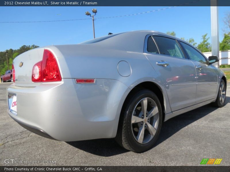 Silver Ice Metallic / Titanium 2012 Chevrolet Malibu LT