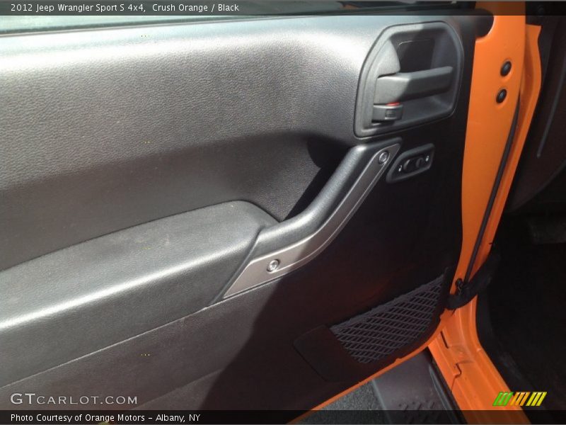 Crush Orange / Black 2012 Jeep Wrangler Sport S 4x4