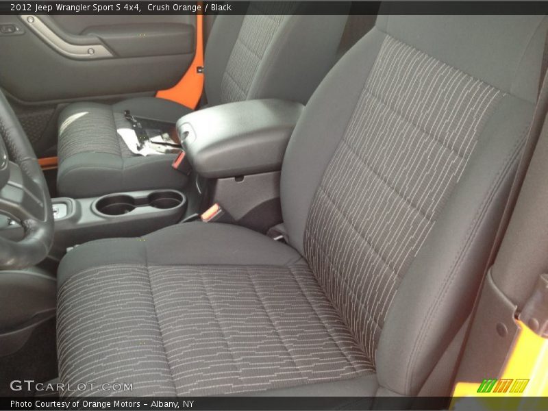 Crush Orange / Black 2012 Jeep Wrangler Sport S 4x4