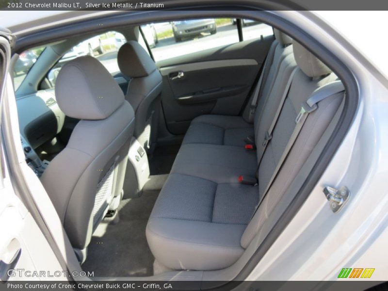 Silver Ice Metallic / Titanium 2012 Chevrolet Malibu LT