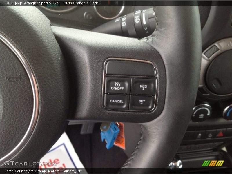 Crush Orange / Black 2012 Jeep Wrangler Sport S 4x4