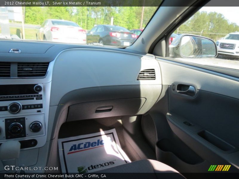 Silver Ice Metallic / Titanium 2012 Chevrolet Malibu LT