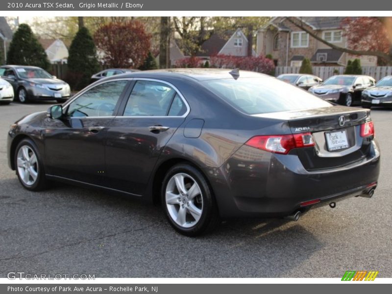 Grigio Metallic / Ebony 2010 Acura TSX Sedan