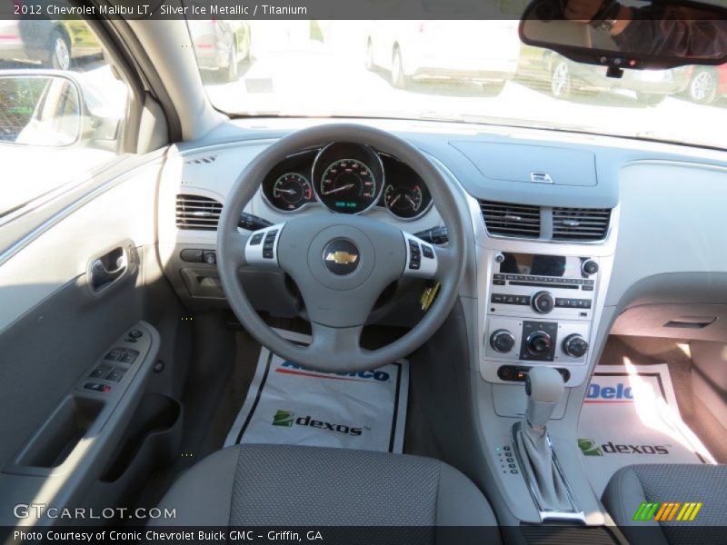 Silver Ice Metallic / Titanium 2012 Chevrolet Malibu LT