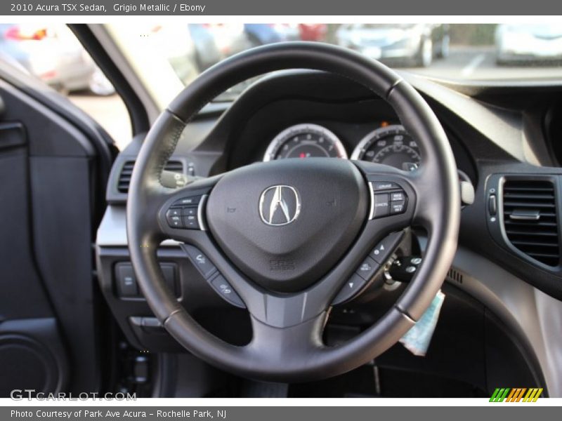 Grigio Metallic / Ebony 2010 Acura TSX Sedan