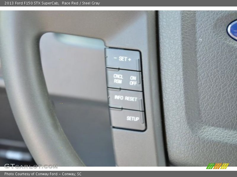 Race Red / Steel Gray 2013 Ford F150 STX SuperCab