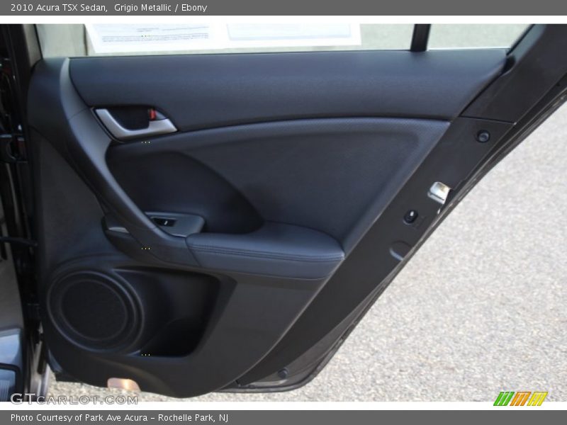 Grigio Metallic / Ebony 2010 Acura TSX Sedan