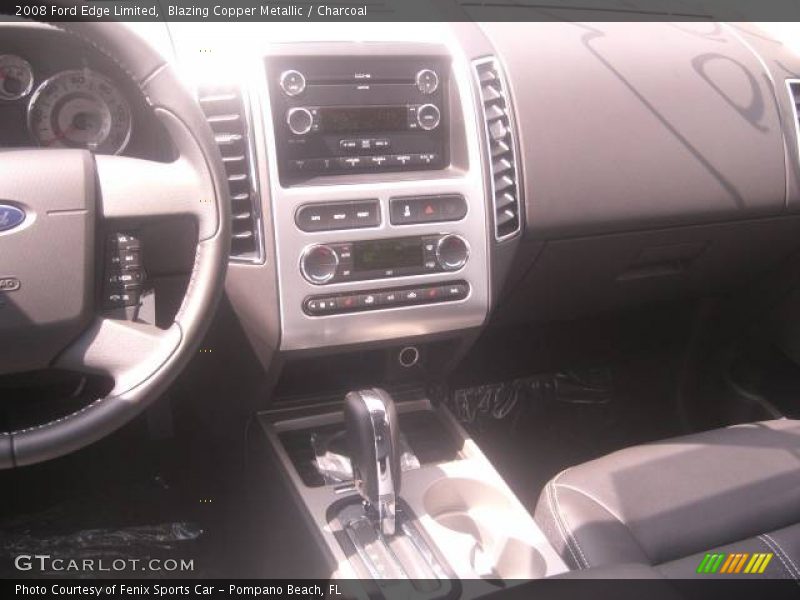 Blazing Copper Metallic / Charcoal 2008 Ford Edge Limited