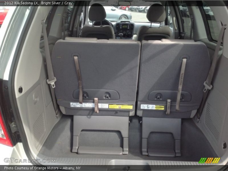  2012 Sedona LX Trunk