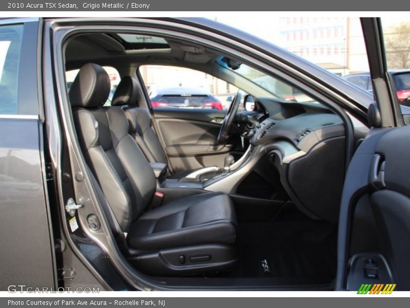 Grigio Metallic / Ebony 2010 Acura TSX Sedan