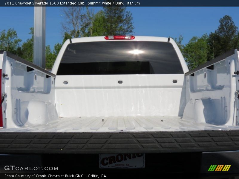 Summit White / Dark Titanium 2011 Chevrolet Silverado 1500 Extended Cab