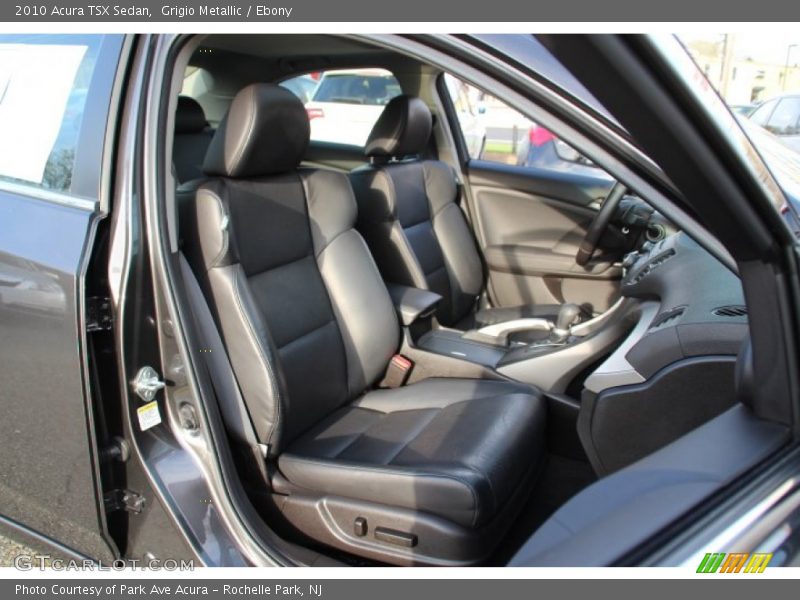 Grigio Metallic / Ebony 2010 Acura TSX Sedan
