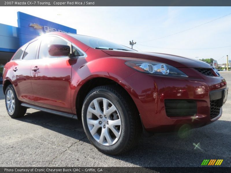 Copper Red Mica / Sand 2007 Mazda CX-7 Touring