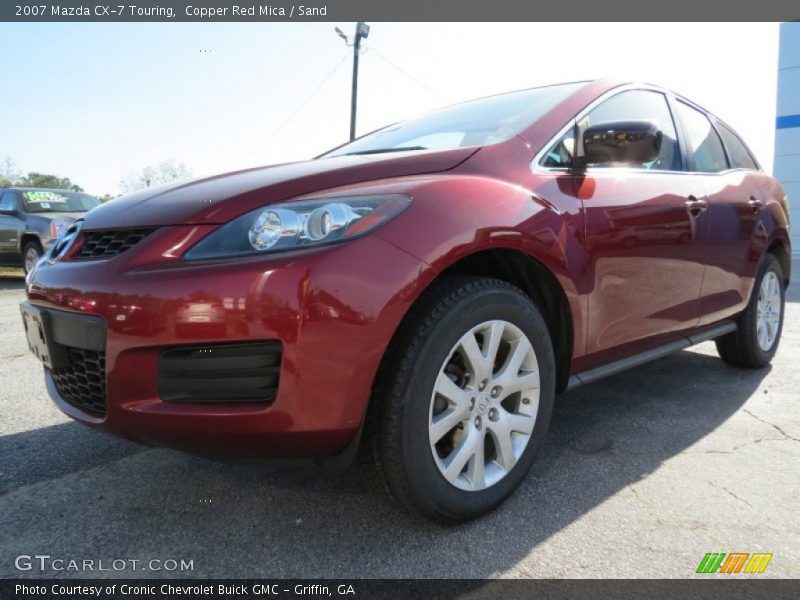 Copper Red Mica / Sand 2007 Mazda CX-7 Touring