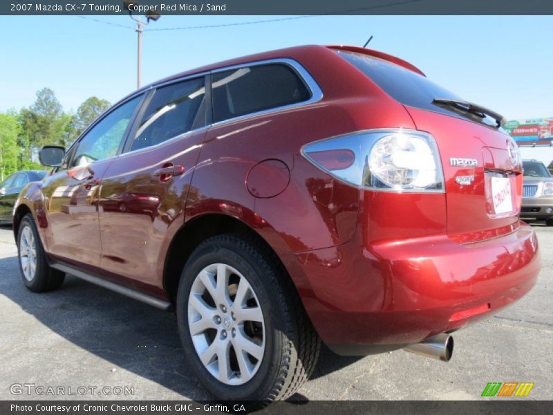 Copper Red Mica / Sand 2007 Mazda CX-7 Touring