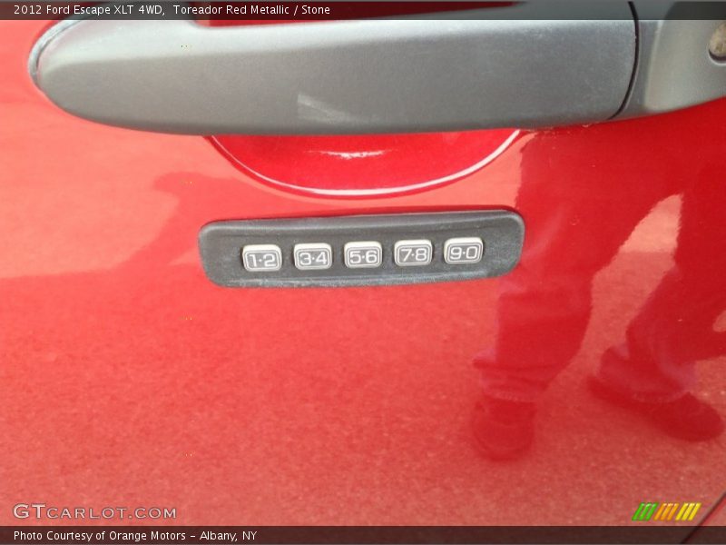 Toreador Red Metallic / Stone 2012 Ford Escape XLT 4WD