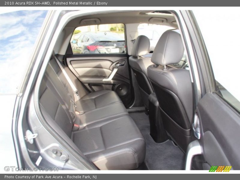 Polished Metal Metallic / Ebony 2010 Acura RDX SH-AWD