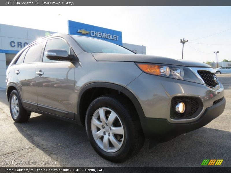 Java Brown / Gray 2012 Kia Sorento LX