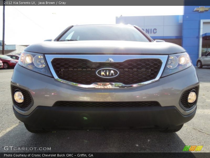 Java Brown / Gray 2012 Kia Sorento LX