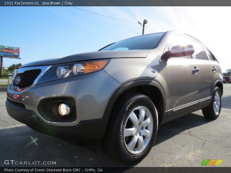 Java Brown / Gray 2012 Kia Sorento LX