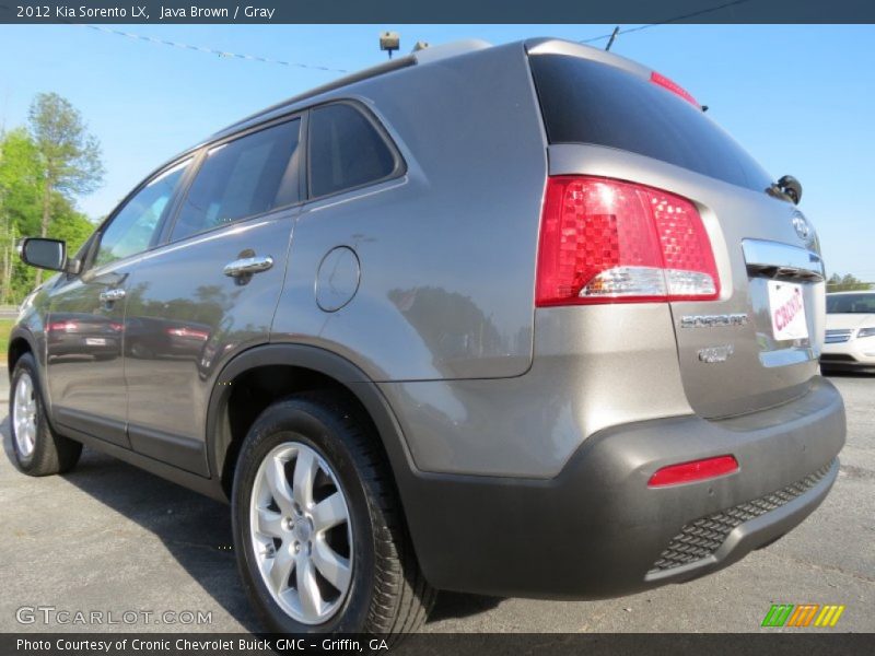 Java Brown / Gray 2012 Kia Sorento LX