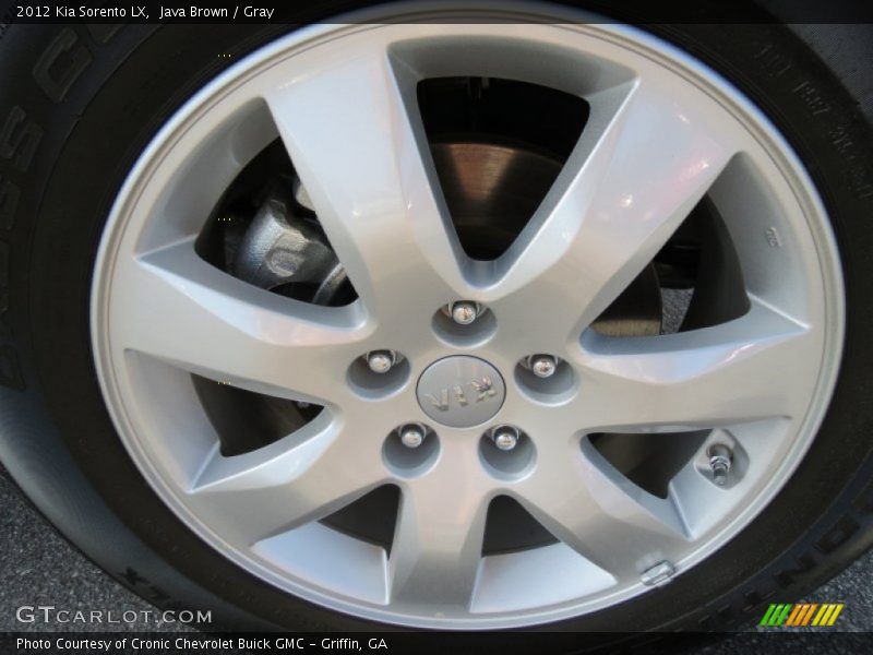 Java Brown / Gray 2012 Kia Sorento LX