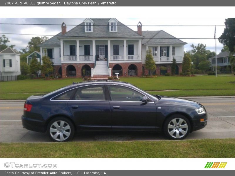 Daytona Grey Pearl / Amaretto 2007 Audi A6 3.2 quattro Sedan
