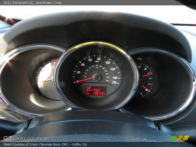 Java Brown / Gray 2012 Kia Sorento LX