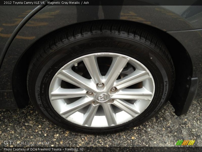 Magnetic Gray Metallic / Ash 2012 Toyota Camry XLE V6
