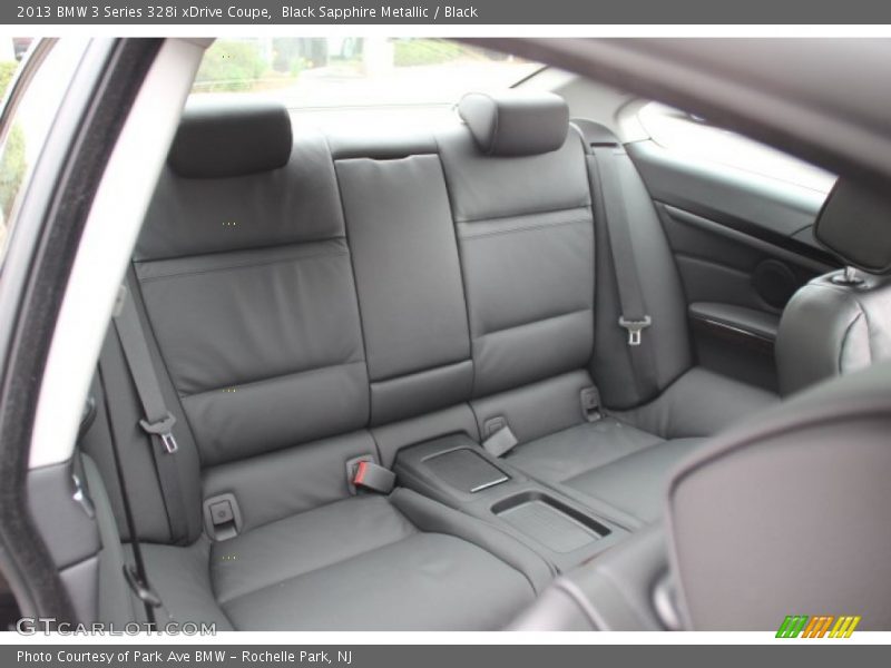 Rear Seat of 2013 3 Series 328i xDrive Coupe