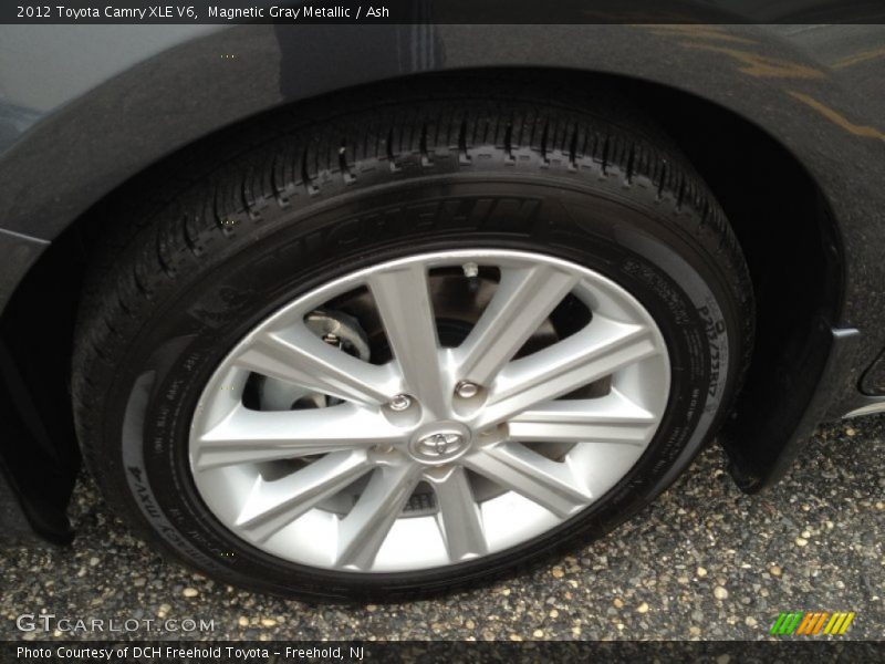 Magnetic Gray Metallic / Ash 2012 Toyota Camry XLE V6