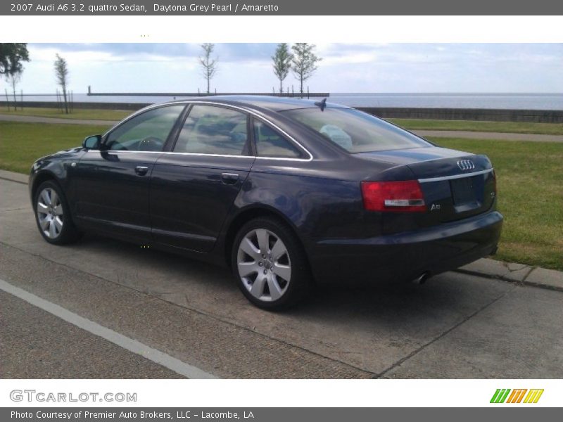 Daytona Grey Pearl / Amaretto 2007 Audi A6 3.2 quattro Sedan