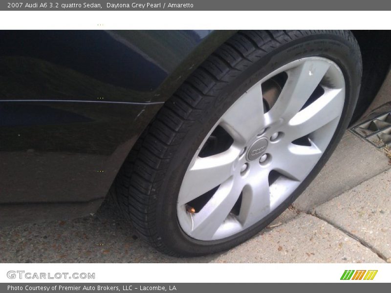 Daytona Grey Pearl / Amaretto 2007 Audi A6 3.2 quattro Sedan
