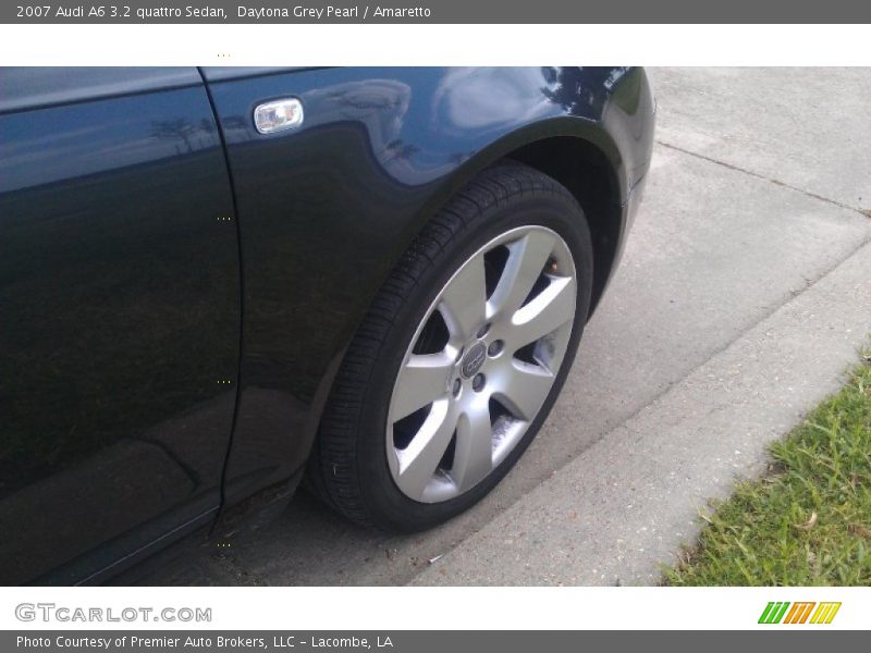 Daytona Grey Pearl / Amaretto 2007 Audi A6 3.2 quattro Sedan