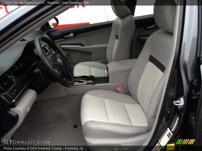 Magnetic Gray Metallic / Ash 2012 Toyota Camry XLE V6