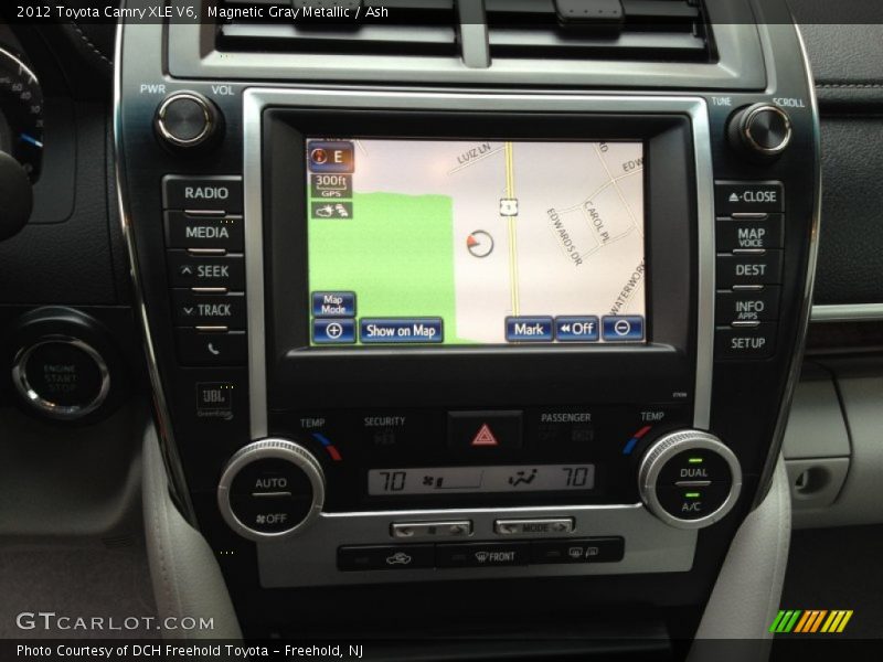 Magnetic Gray Metallic / Ash 2012 Toyota Camry XLE V6