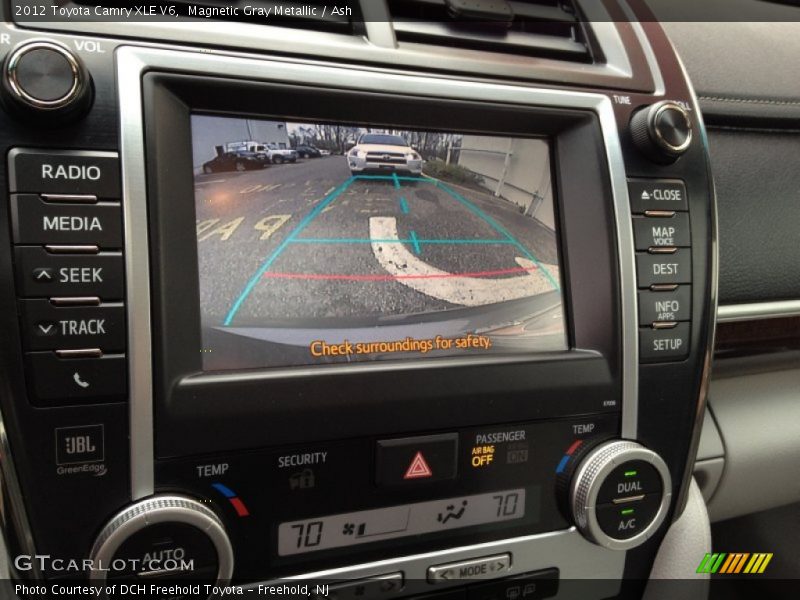 Magnetic Gray Metallic / Ash 2012 Toyota Camry XLE V6