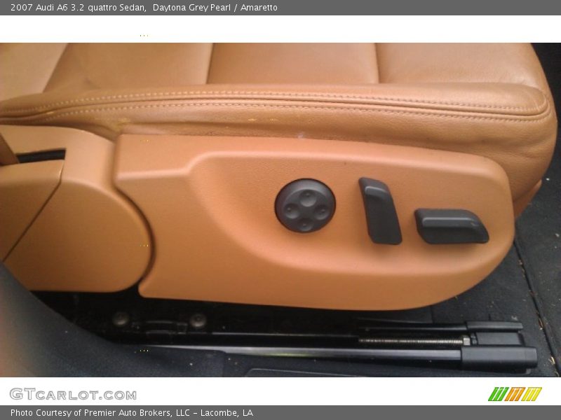 Daytona Grey Pearl / Amaretto 2007 Audi A6 3.2 quattro Sedan